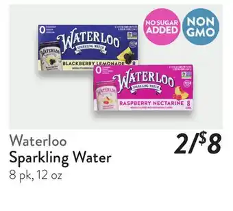 Fresh Thyme Waterloo Sparkling Water offer
