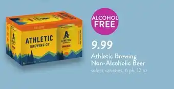 Fresh Thyme Athletic Brewing Non-Alcoholic Beer offer