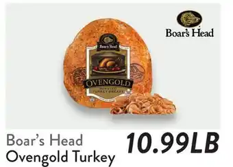 Fresh Thyme Boar's Head Ovengold Turkey offer