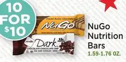 Heinen's NuGo Nutrition Bars offer