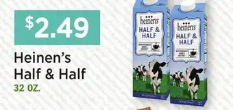 Heinen's Heinen's Half & Half offer