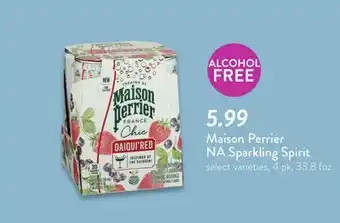 Fresh Thyme Maison Perrier NA Sparkling Spirit offer