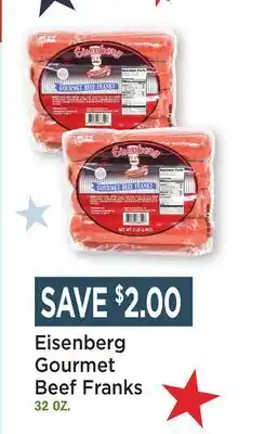 Heinen's Eisenberg Gourmet Beef Franks offer
