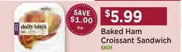 Heinen's Baked Ham Croissant Sandwich offer
