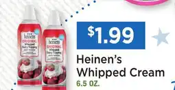 Heinen's Heinen's Whipped Cream offer