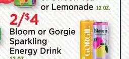 Heinen's Bloom or Gorgie Sparkling Energy Drink offer