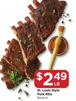 Food 4 Less St. Louis Style Pork Ribs offer