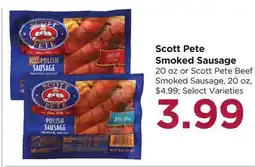 Food 4 Less Scott Pete Smoked Sausage offer