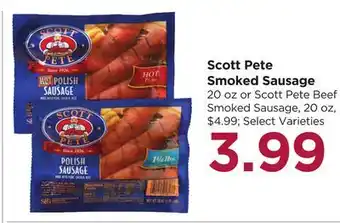 Food 4 Less Scott Pete Smoked Sausage offer