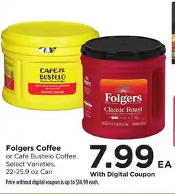 Food 4 Less Folgers Coffee offer