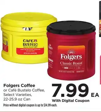 Food 4 Less Folgers Coffee offer