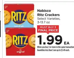 Food 4 Less Nabisco Ritz Crackers offer