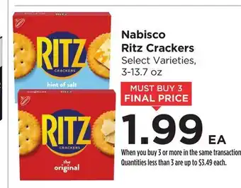 Food 4 Less Nabisco Ritz Crackers offer