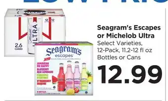 Food 4 Less Seagram's Escapes or Michelob Ultra offer