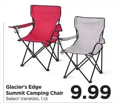 Food 4 Less Glacier's Edge Summit Camping Chair offer
