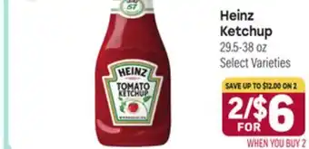 Tony’s Fresh Market Heinz Ketchup offer