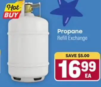 Tony’s Fresh Market Propane offer