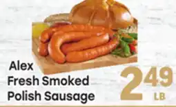 Tony’s Fresh Market Alex Fresh Smoked Polish Sausage offer