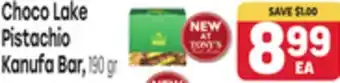 Tony’s Fresh Market Choco Lake Pistachio Kanufa offer