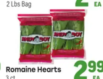 Tony’s Fresh Market Romaine Hearts offer