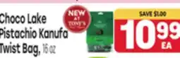 Tony’s Fresh Market Choco Lake Pistachio Kanufa Twist Bag offer
