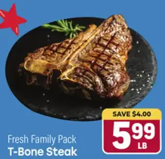 Tony’s Fresh Market T-Bone Steak offer