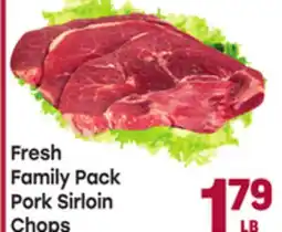 Tony’s Fresh Market Fresh Family Pack Pork Sirloin Chops offer