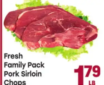 Tony’s Fresh Market Fresh Family Pack Pork Sirloin Chops offer