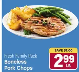 Tony’s Fresh Market Boneless Pork Chops offer