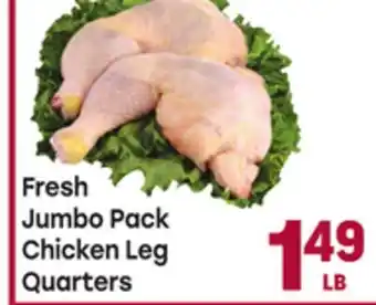 Tony’s Fresh Market Fresh Jumbo Pack Chicken Leg Quarters offer