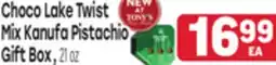 Tony’s Fresh Market Choco Lake Twist Mix Kanufa Pistachio Mix offer