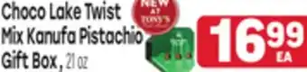 Tony’s Fresh Market Choco Lake Twist Mix Kanufa Pistachio Mix offer