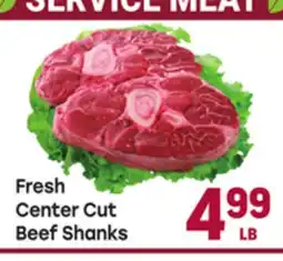 Tony’s Fresh Market Fresh Center Cut Beef Shanks offer