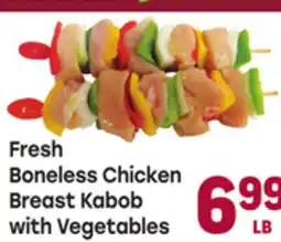 Tony’s Fresh Market Fresh Boneless Chicken Breast Kabob with Vegetables offer