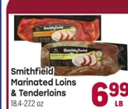 Tony’s Fresh Market Smithfield Marinated Loins & Tenderloins offer