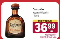 Tony’s Fresh Market Don Julio Reposado Tequila offer