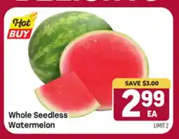 Tony’s Fresh Market Whole Seedless Watermelon offer