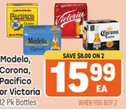 Tony’s Fresh Market Modelo, Corona, Pacifico or Victoria offer