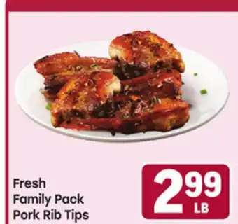 Tony’s Fresh Market Fresh Family Pack Pork Rib Tips offer