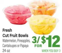 Tony’s Fresh Market Fresh Cut Fruit Bowls offer
