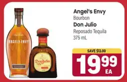 Tony’s Fresh Market Angel's Envy Bourbon, Don Julio Reposado Tequila offer