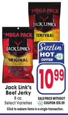 Jewel-Osco Jack Link's Beef Jerky offer