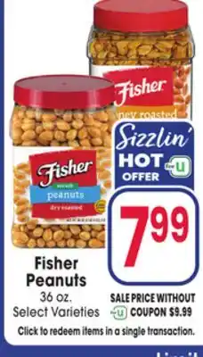 Jewel-Osco Fisher Peanuts offer