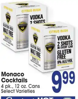 Jewel-Osco Monaco Cocktails offer