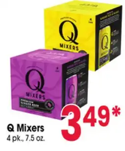 Jewel-Osco Q Mixers offer
