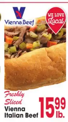 Jewel-Osco Freshly Sliced Vienna Italian Beef offer