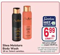 Jewel-Osco Shea Moisture Body Wash offer