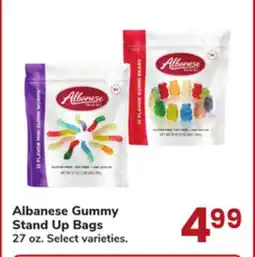 Jewel-Osco Albanese Gummy Stand Up Bags offer