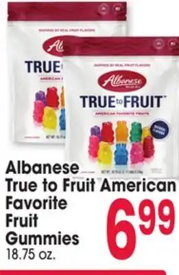Jewel-Osco Albanese True to Fruit American Favorite Fruit Gummies offer
