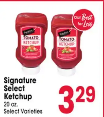 Jewel-Osco Signature Select Ketchup offer